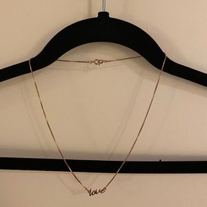 Kate Spade Love Necklace